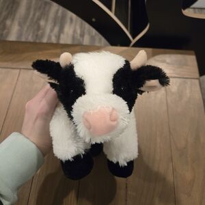 Cute Aurora Black and White Cow Plush Toy